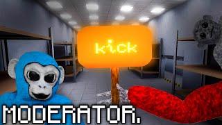 I Got MODERATOR in Scary Baboon..