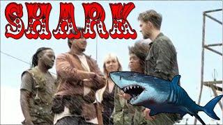 Midnight vibrate show - short scary movie "Shark attack". Deep Sea action .