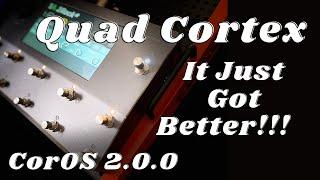 Quad Cortex CosOs 2.0.0