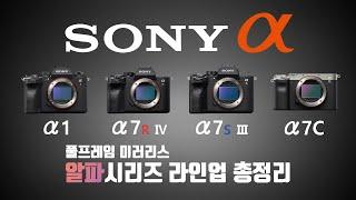 소니 Sony 풀프레임 미러리스 알파시리즈 | 라인업