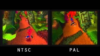 PAL vs. NTSC! - Crash Bandicoot (PSX)