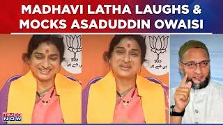 Madhavi Latha Laughs & Mocks Asaduddin Owaisi, Calls His 'Social Media' Threat Claim Laughable