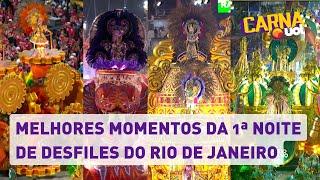 Carnaval 2023: Confira os melhores momentos da 1ª noite de desfiles na Sapucaí