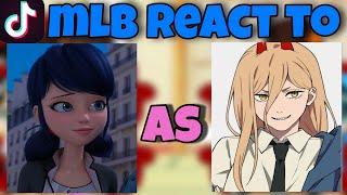 MLB react to Marinette as Power! | Gacha Club