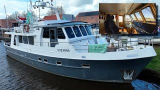 THIS Was Hull 1 Built by DAMEN And Designed by VRIPACK (And She is FOR SALE) €375,000 Boat Tour!