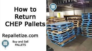 How to Return CHEP Pallets