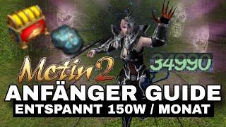 Metin2 Anfänger Guide 2024, entspannt Hunderte Won im Lowlevel farmen REUPLOAD