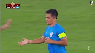 13 Passes and Sunil Chhetri's 93rd India Goal | Malaysia vs India | Pestabola Merdeka 2023