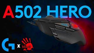 Bloody A502 HERO | The Drag Clicking G502