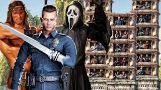 All Latest MK1 Characters Came Together For Klassic Tower Ghostface Conan & T1000 with Madam Bo