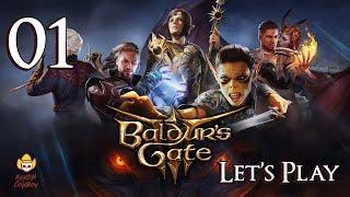 Baldurs Gate 3 - Let's Play Part 1: Escape the Nautiloid