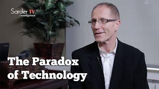 What is the tech paradox? by Steve Lohr, Author of Data-ism