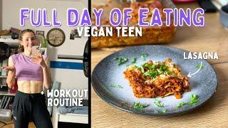 WHAT I (really) EAT IN A DAY  + my workout routine