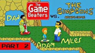 Game Beaters - The Simpsons : The Arcade Game - Part 2