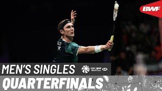 LI-NING China Masters 2024 | Ng Ka Long Angus (HKG) vs. Viktor Axelsen (DEN) [2] | QF