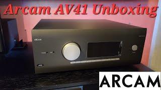 Arcam AV41 Unboxing
