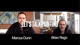 Let's Talk Painting w Brian Rego and Marcus Dunn   SD 480p