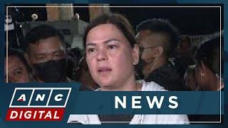 VP Sara Duterte calls father's arrest 'state kidnapping' | ANC