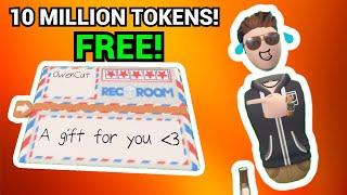 How To Get 10 MILLION TOKENS For Free In Rec Room VR!