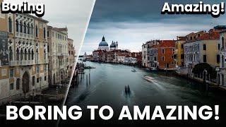 From boring daylight to fine art photography using dramatic settings in Lightroom 2023