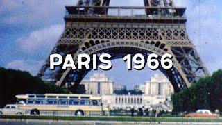 Paris, France 1966 (silent color 8mm film)