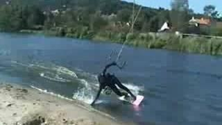 Kitesurfing in Kaliningrad - Morskoe 2007