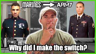 Why I switched from the Marines to the Army