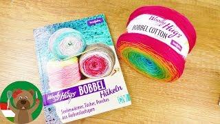 Woolly Hugs Bobble Cotton | Szép színátmenetes pamutfonal Veronika Hugtól | egyszerű horgolt sál