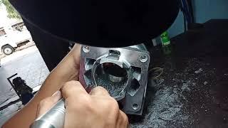 PORTING CLINDER DRAG NINJA 155CC ||DITRAJAYA MANAHADAP SOLO (TUTORIAL)