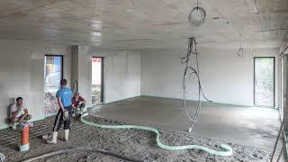 ETHERMA installation video for underfloor heating in screed