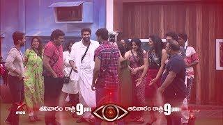 Jogendra alias @RanaDaggubati visits the BIGG house Today!!!  #BiggBossTelugu Today at 9 PM