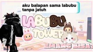 AKU BALAPAN  SAMA LABUBU TANPA JATUH APAKAH BISA?DI TOWER LABUBU [ROBLOX!!]