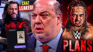 Paul Heyman' CHAT LEAKED ! After ROMAN'S CALL | Lance Anoa'i WWE PLANS, Montez Ford | WWE News