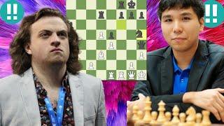 Cracked chess game |Wesley So vs Hans Niemann