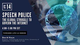 Speech Police: The Global Struggle to Govern the Internet
