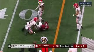 Jermaine Burton (Alabama WR) vs Georgia 2023