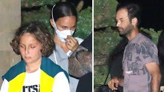 Natalie Portman And Husband Benjamin Millepied Enjoy Family Night At Nobu