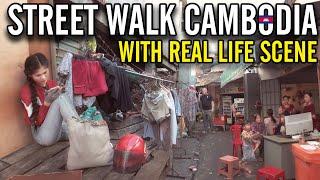 Cambodia Life Nowadays | Real Life of CAMBODIA | Solo Traveling Walking