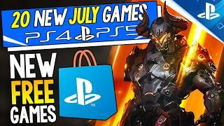 20 Upcoming NEW JULY 2024 PS4/PS5 Games - NEW FREE Games, New RPGs + More! (Upcoming New Games 2024)