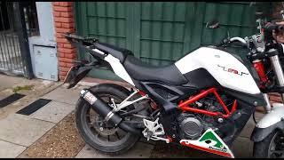 Escape deportivo completo Benelli TNT 250