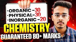 JEE Mains 2025: Only 10 Chapters to score 80+ in Chemistry| Last 30 Days Roadmap