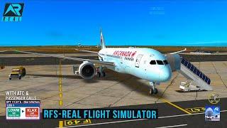 RFS - Real Flight Simulator- Vienna to Los Angeles ||Full Flight||B787|AirCanada||FullHD||RealRoute