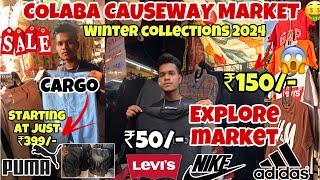 Colaba Causeway Market Mumbai 2024 / Winter Collections 2024/ Fashion Street Market/Cheapest Market