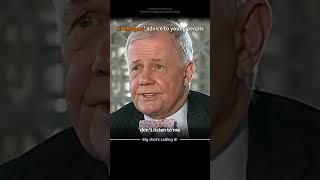 Jim Rogers' advice to young people #investing #stocksignals