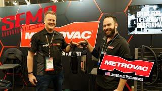 Unveiling the Powerful MetroVac Cordless Vacuum at SEMA 2024 | Auto Obsessed