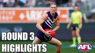 Hayden Young Round 3 AFL Highlights vs Adelaide (32 Disposals) | 2024
