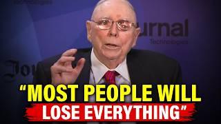 Charlie Munger Predicts Horrible Recession Where EVERYTHING WILL COLLAPSE