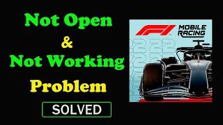 How to Fix F1 Mobile Racing App Not Working / Not Opening / Loading Problem in Android & Ios