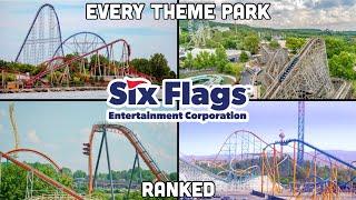 Ranking EVERY Six Flags Theme Park (After Visiting Them ALL)