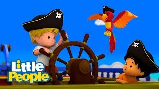 Pirate Ship Adventure! | Little People | Video for kids | WildBrain Little Ones